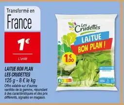 Netto Les crudettes laitue bon plan offre