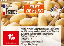 Netto Pommes de terre de consommation à chair ferme offre