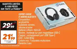 Netto Vivatec coffret casque et montre bluetooth offre