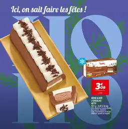 Netto Netto bûche glacée 3 chocolats offre