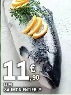 E.Leclerc Express Saumon entier offre