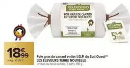 Carrefour Canard - foie gras de entier i.g.p. du sud ouest offre