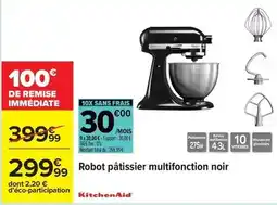 Carrefour Total - robot pâtissier multifonction noir offre