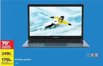 Carrefour Medion - ordinateur portable offre