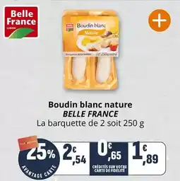 Coccimarket Belle france - boudin blanc nature offre