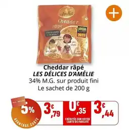 Coccimarket Fini - cheddar râpé offre