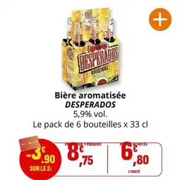 Coccimarket Desperados - bière aromatisée offre