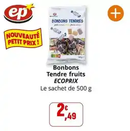 Coccimarket Citin - bonbons tendre fruits offre