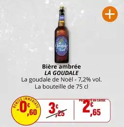 Coccimarket La goudale - bière ambrée offre