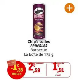 Coccimarket Pringles - chip's tuiles offre