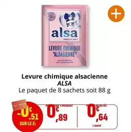 Coccimarket Alsa - levure chimique cienne offre
