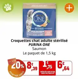 Coccimarket Purina - croquettes chat adulte stérilisé offre