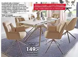 Möbel Martin Chaise avec accordio offre