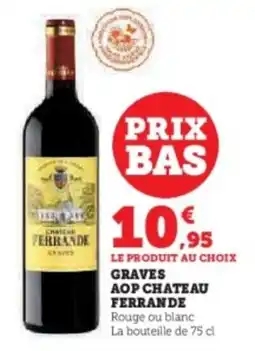 U Express Graves aop chateau ferrande offre