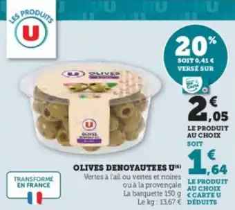 U Express Olives denoyautees u offre