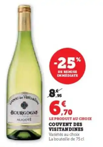 U Express Couvent des visitandines offre