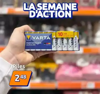 Action Varta - la semaine d'action offre