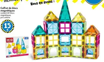 TEDi Coffret de blocs magnifiques offre