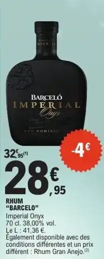 E.Leclerc Rhum barcelo offre