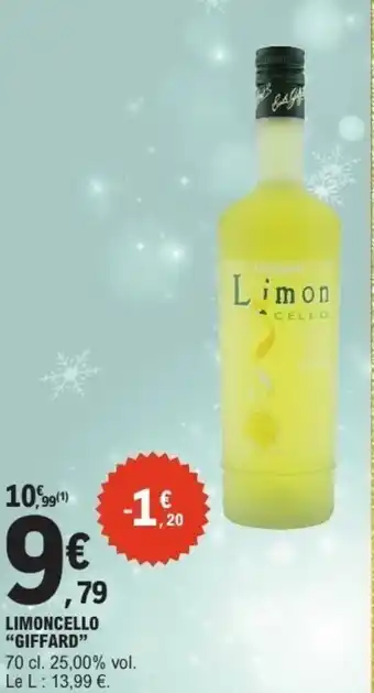 E.Leclerc Limoncello giffard offre