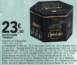 E.Leclerc Coffret bière goudale offre