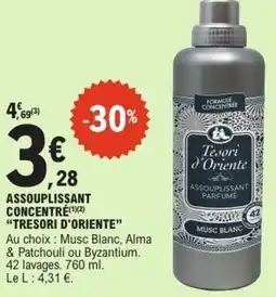 E.Leclerc Assouplissant concentré tresori d'oriente offre