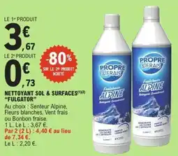 E.Leclerc Nettoyant sol & surfaces offre