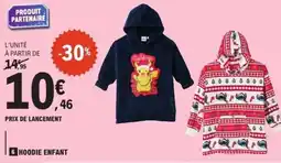 E.Leclerc Hoodie enfant offre