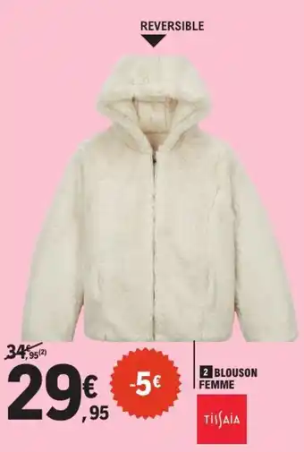 E.Leclerc Blouson femme offre
