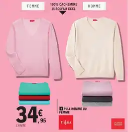 E.Leclerc Pull homme ou femme offre
