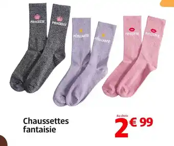 Chaussettes fantaisie
