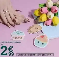 Centrakor Limes a ongles kawaii offre