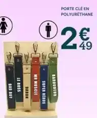 Centrakor Porte clé en polyurethane offre