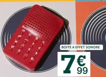 Centrakor Boite a effet sonore offre