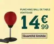 Centrakor Punching ball de table ventouse offre
