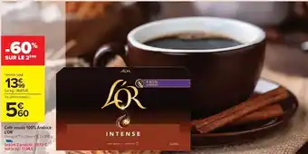 Carrefour Drive L'or - côte naturel 100% arance offre