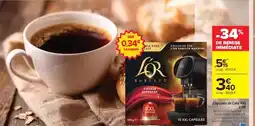 Carrefour Drive Capsules de café offre