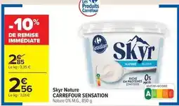 Carrefour Drive Carrefour - skyr nature sensation offre