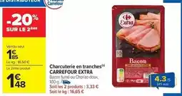 Carrefour Drive Carrefour - charcuterie en tranches offre