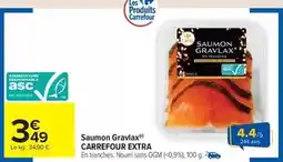 Carrefour Drive Carrefour - saumon gravlax offre