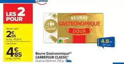 Carrefour Drive Carrefour - beurre gastronomique offre