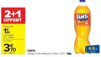 Carrefour Drive Fanta - orange offre
