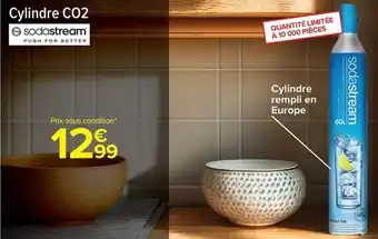 Carrefour Drive Sodastream - cylindre c02 offre