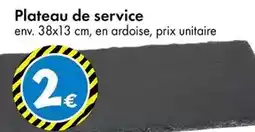 TEDi Plateau de service 38x13 cm offre