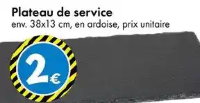 TEDi Plateau de service 38x13 cm offre