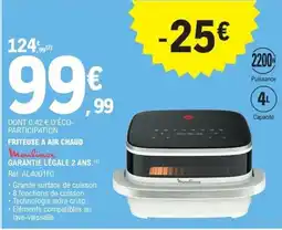 E.Leclerc Friteuse a air chaud moulinex offre