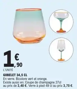 E.Leclerc Gobelet offre