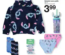 Zeeman Gobelet avec paille offre