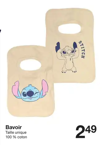 Zeeman STITCH Bavoir offre