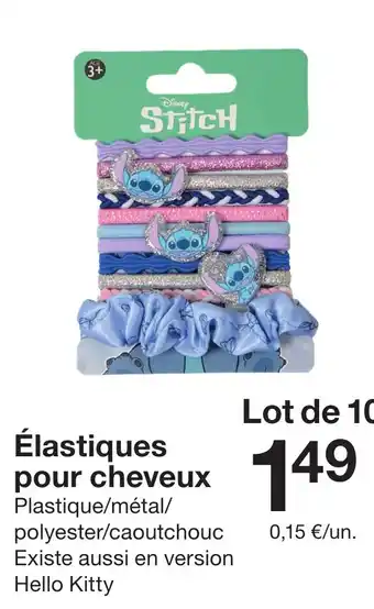 Zeeman STITCH Élastiques pour cheveux offre